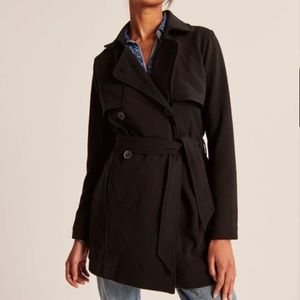 NWT A&F Drapey Trench Coat